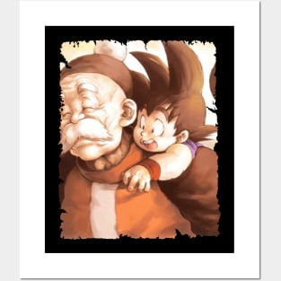 SON GOHAN GRANDFATHER MERCH VTG Posters and Art